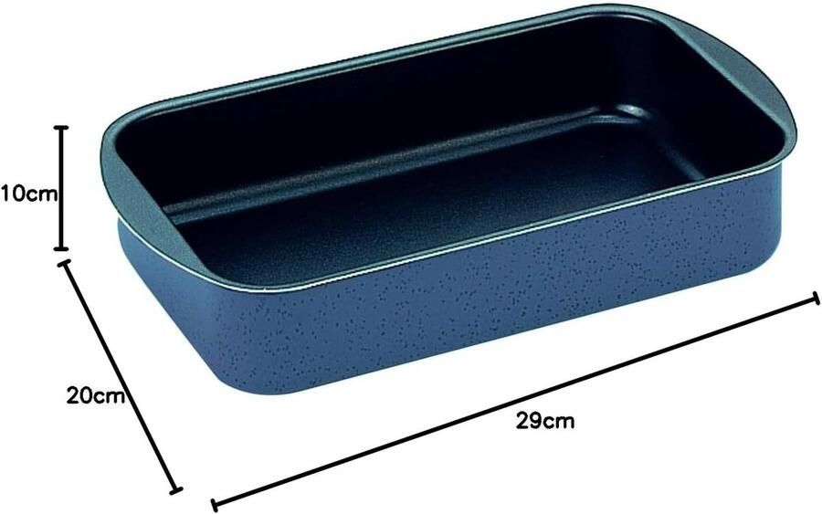 Casserole pan Kookpan Stoofpan Maaltijden Bereiden Antiaanbaklaag 24 cm Blauw
