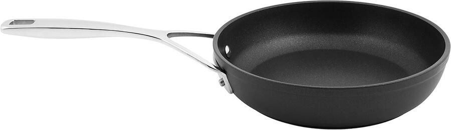 Casserole Pan Steel Pan Fast Roasting Non-Stick Coating 20 cm Silver
