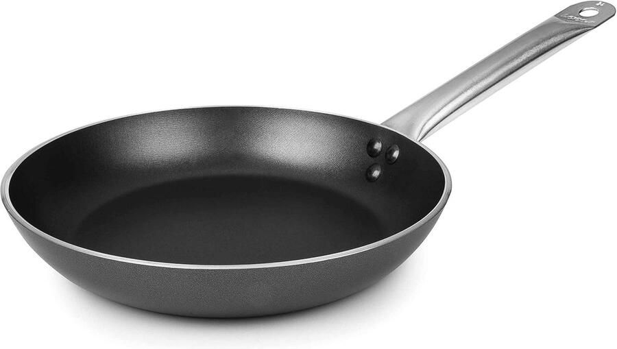 Casserole Pan Steelpan Koekenpan Koken en Bakken Non-stick Coating 16 cm Diameter Aluminiumkleur