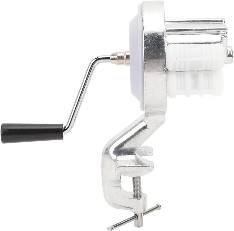 Cavatelli Maker Pastamachine Handmatig Zelfgemaakte Pasta Hand Crank Bediening Compact Formaat Zilverkleurig
