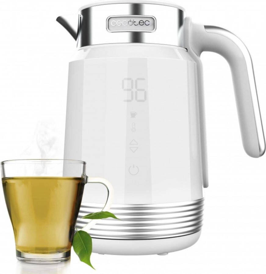 Cecotec Hervidores de agua ThermoSense 600 Touch White