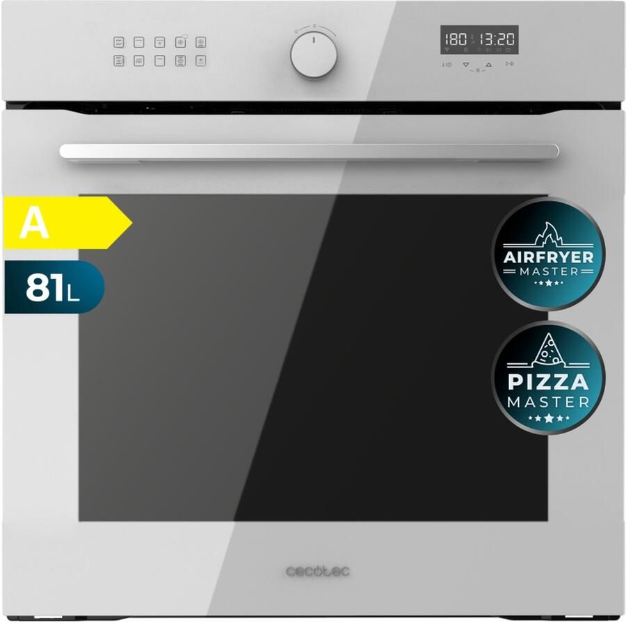 Cecotec Multifunctionele Oven Bolero Hexa AF316000 81L 3400W Wit Airfryer Klasse A - Foto 2