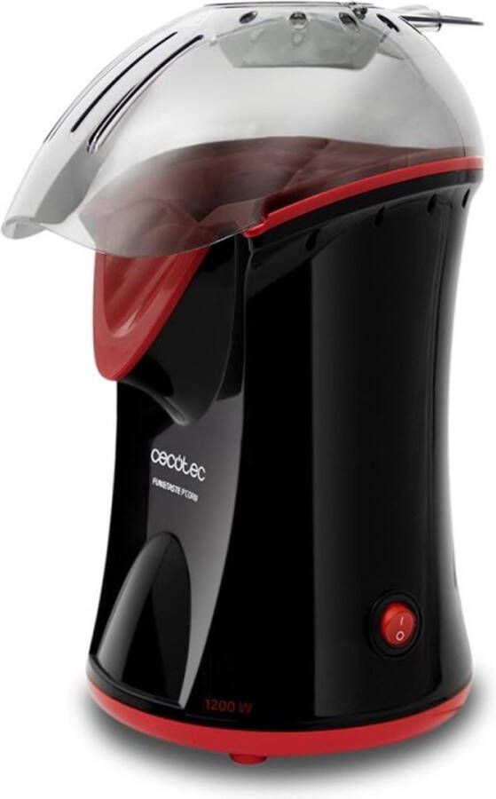 Cecotec P`Corn Elektrische popcornmachine 1200 W convectie popcornmachine in 2 minuten klaar inclusief doseerlepel gemakkel
