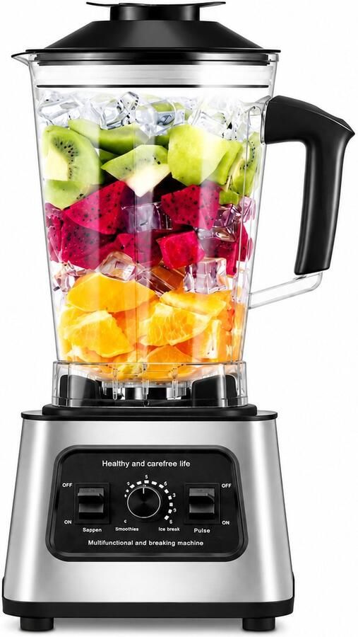 Celestul Blender 800W Smoothie Maker & Juicer 2 5L Blenderkan IJscrusher Krachtige Tafelblender voor Fruit Groenten Shakes en Smoothies