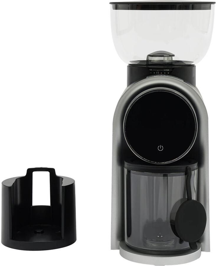 Cellista Koffiemolen Elektrisch 150W Braammolen met 25 Instellingen 250g Capaciteit Touchscreen Bediening Nauwkeurige Koffiebonen Molen voor Espresso en Filter Koffie