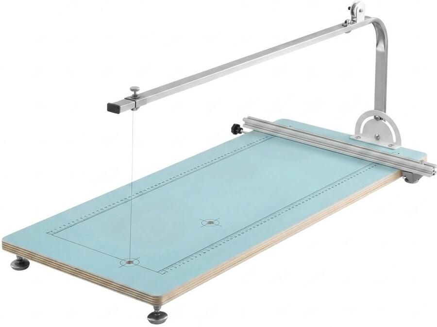 Cellista Schuimsnijmachine Elektrische Piepschuimsnijder met Regelbare Temperatuur Foam Cutter Tafelmodel Hete Draad Snijmachine voor Spons EPS en KT-plaat 56 cm