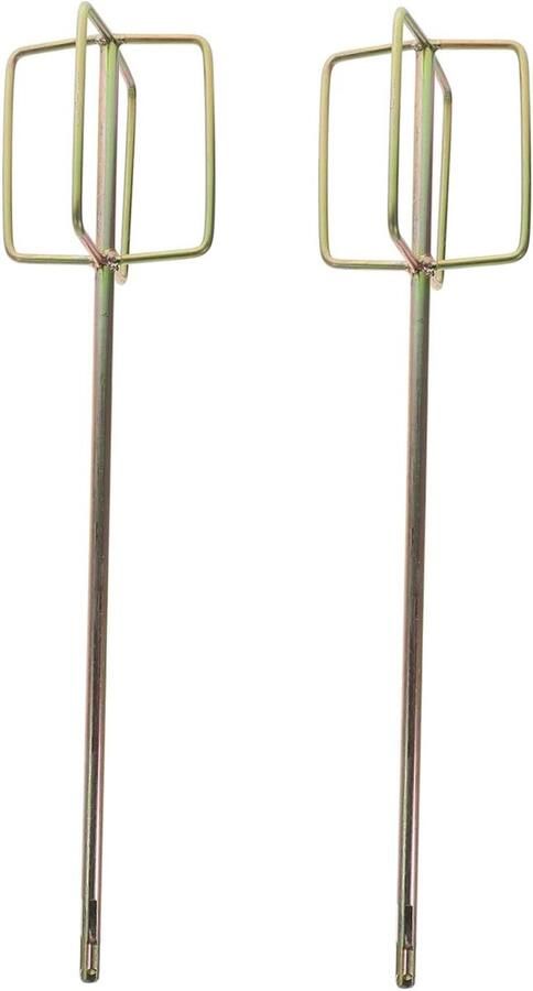 Cementmixstokken Roerstaaf Grout Mixer Mengen van materialen Duurzaam metaal 54x11.5cm Gouden