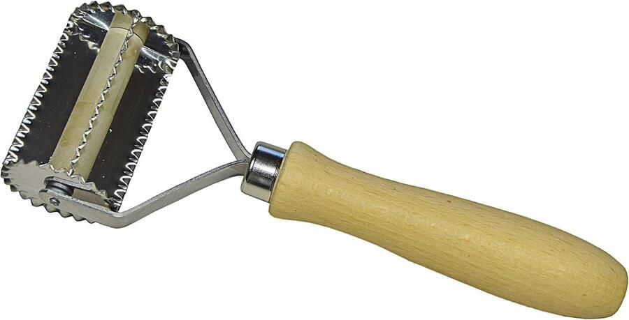 Center Art.174 Deegsnijder voor ravioli roestvrij staal zilver 8 stuks