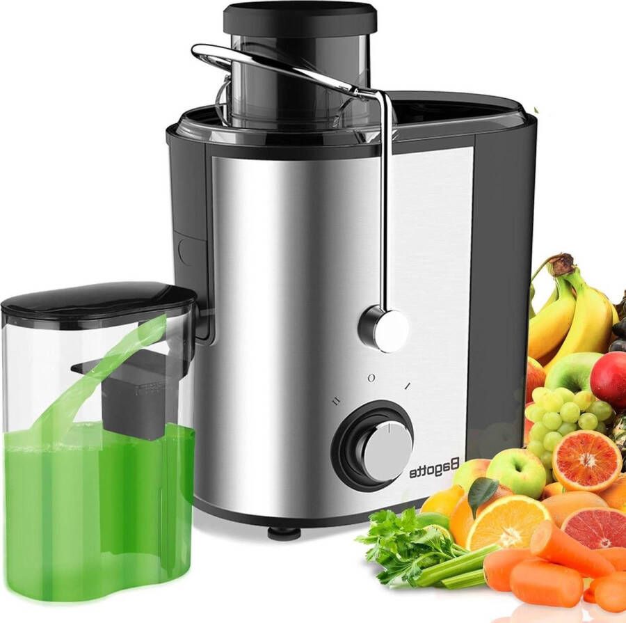 Centrifugaalsapcentrifuge perfect voor hele groenten en fruit sapcentrifuge groenten en fruit