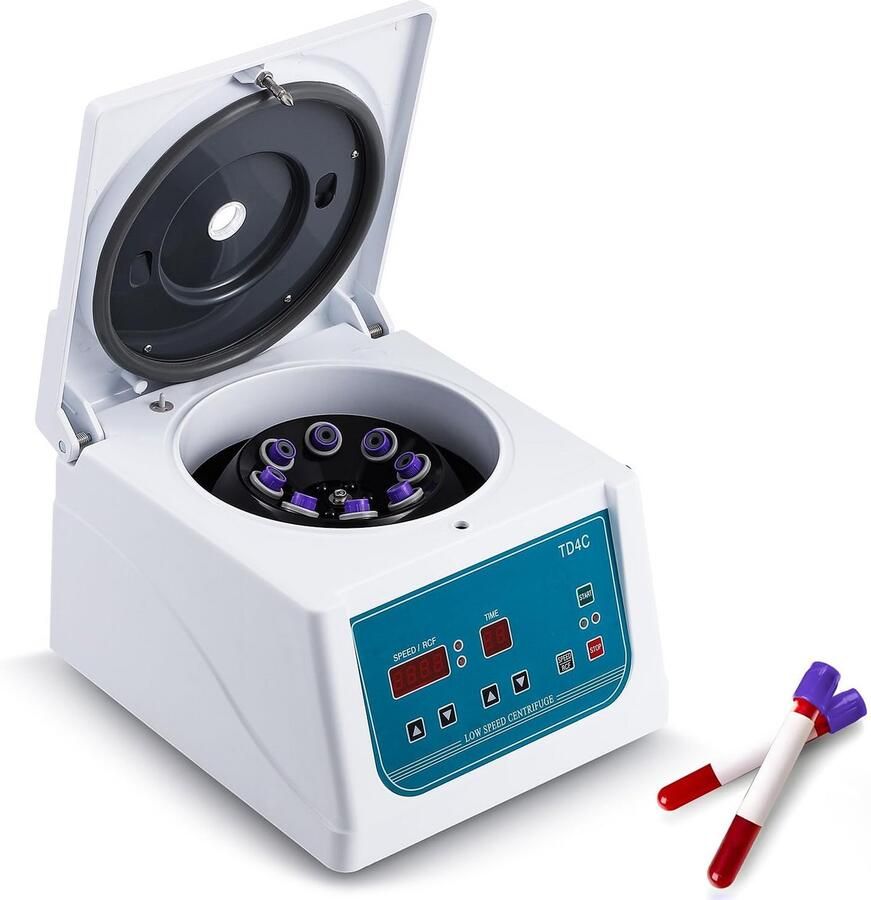 Centrifuge met LED-Display voor PRP-Sap 4000 RPM 8 x 15 ml Rotatiecapaciteit