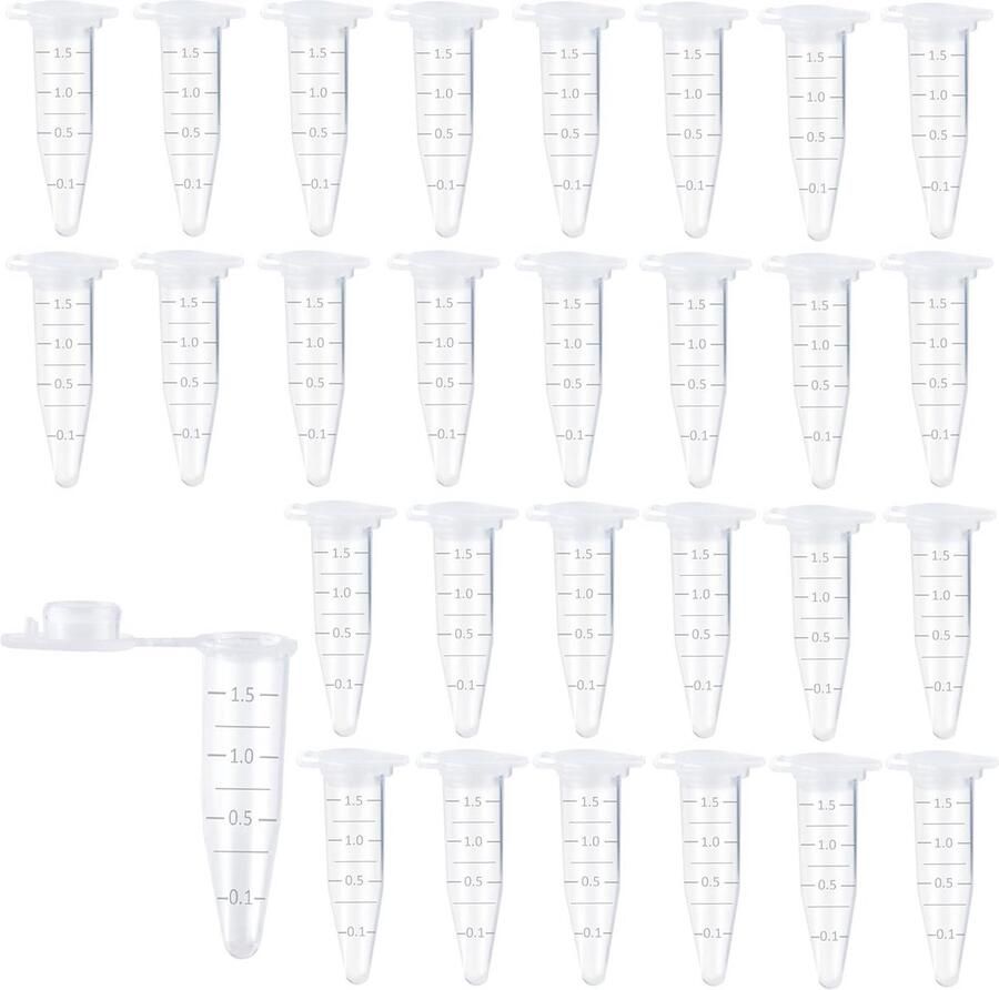Centrifugeer tubes 1 5 ml 300 stuks PP