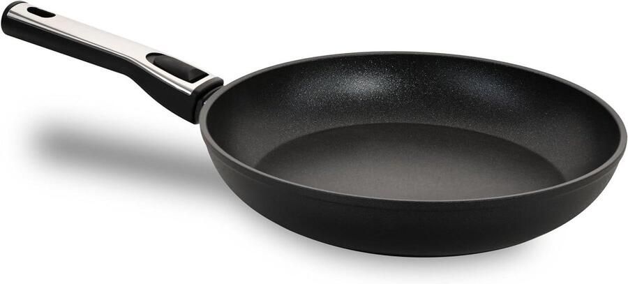 Cerafit Plasma Braadpan Keramische Pan Allround Koken Afneembaar Handvat 24 cm Zwart