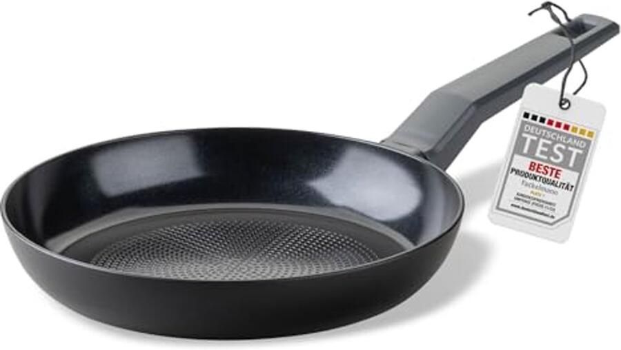 Ceramic Coated Pan 24 cm Non-Stick Recycled Aluminium Cookware for Induction and All Heat Sources - Foto 2