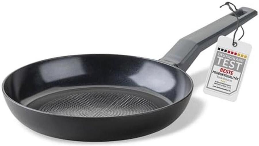 Ceramic Coated Pan 24 cm Non-Stick Recycled Aluminium Cookware for Induction and All Heat Sources