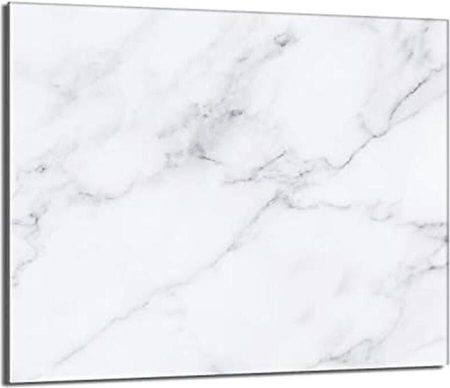 Ceramische Kookplaat Afdekking 60x52 cm Glazen Snijplank en Spatbescherming - Foto 2