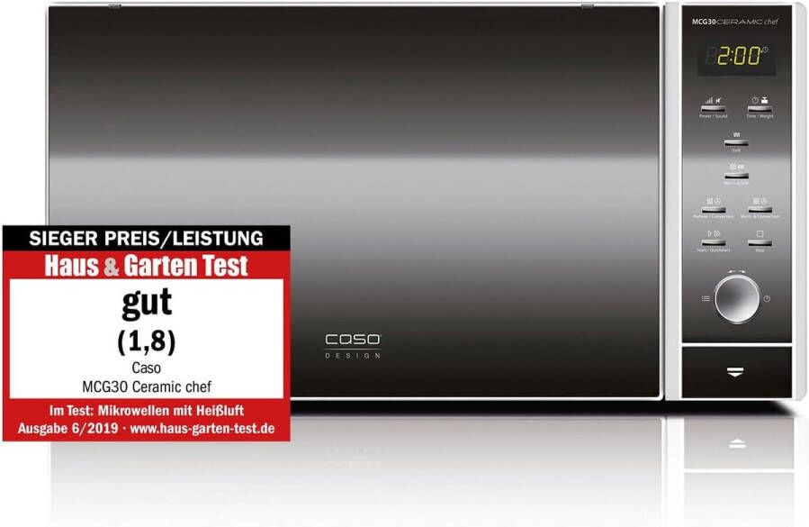 Ceramische Magnetron met Grill en Heteluchtfunctie 30L 2100W