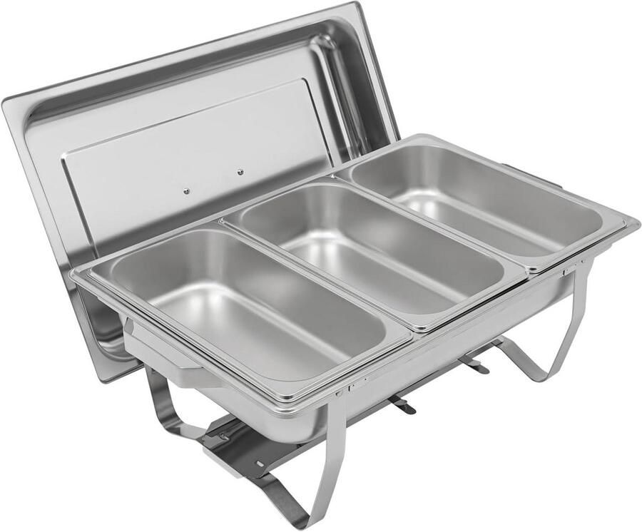 Chafing Dish voedselverwarmer warmtecontainer rechaud voor catering voedselwarmer voor catering buffet en feest