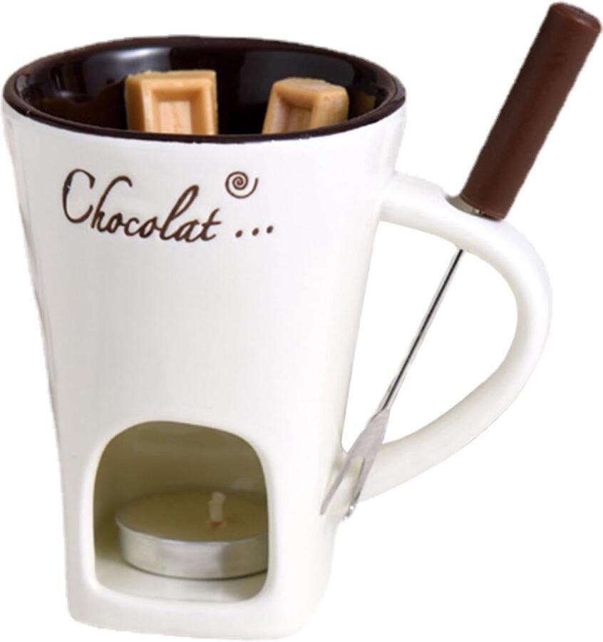 Chocolade Fondue Mok Keramische Beker Warme Snacks Compact Formaat 130 ml