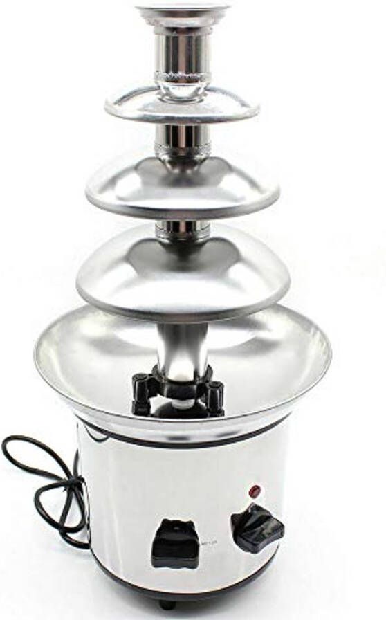 Chocoladefontein 170W 4 Laags Roestvrij Staal Max. Capaciteit 1 kg - Foto 2