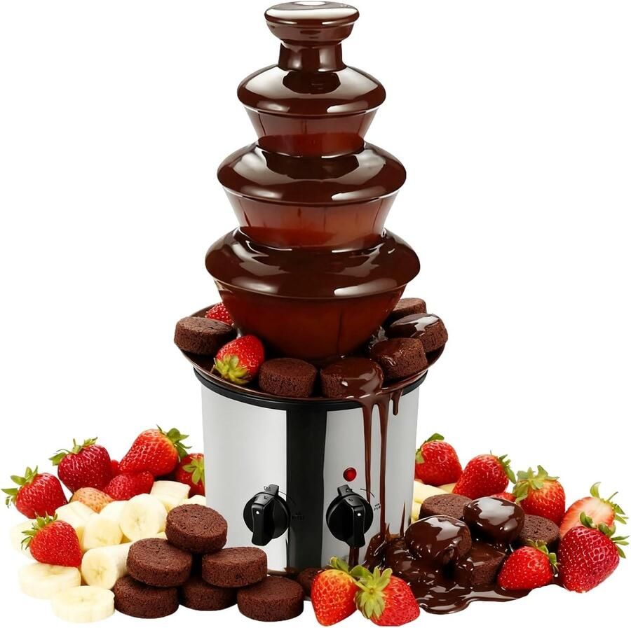 Chocoladefontein Chocoladefondue feest sfeer