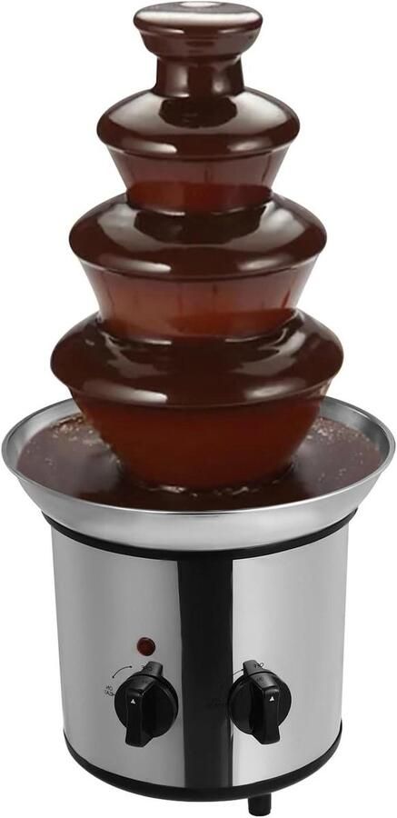 Chocoladefontein Chocoladefondue tafel plezier