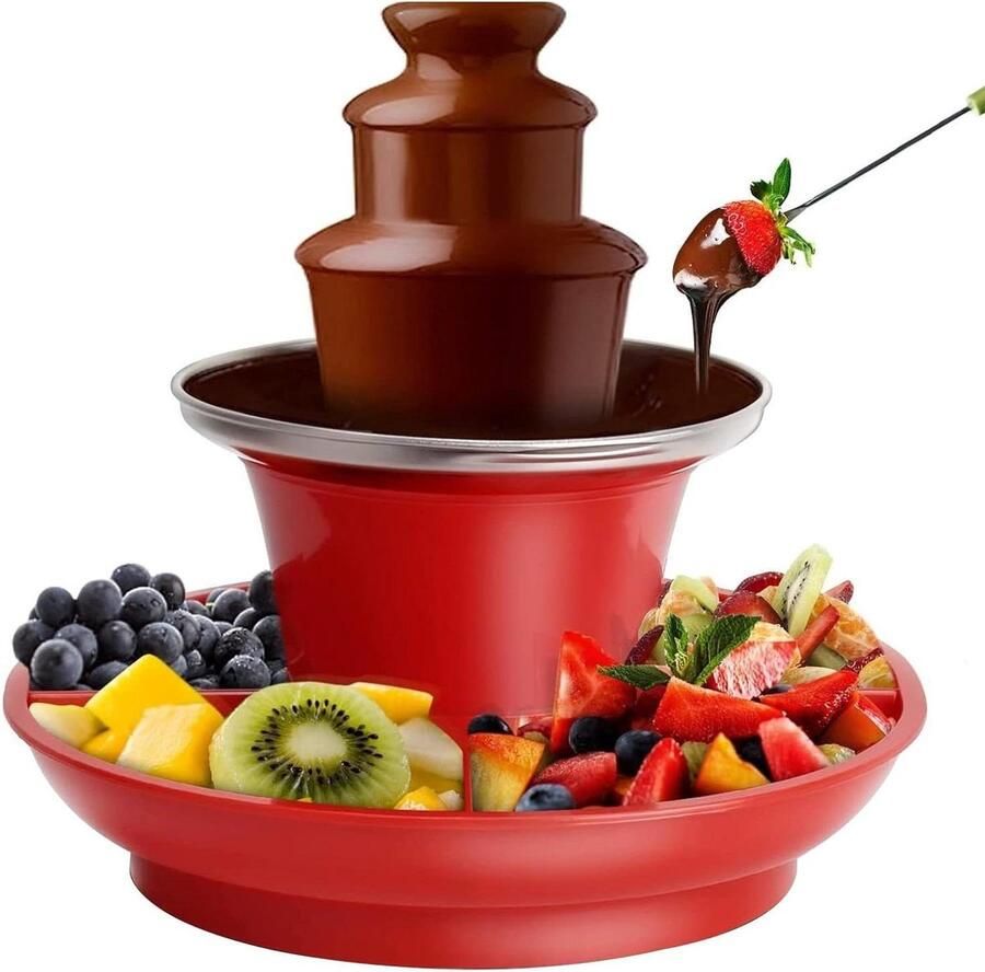 Chocoladefontein Chocoladefondue zoete beleving
