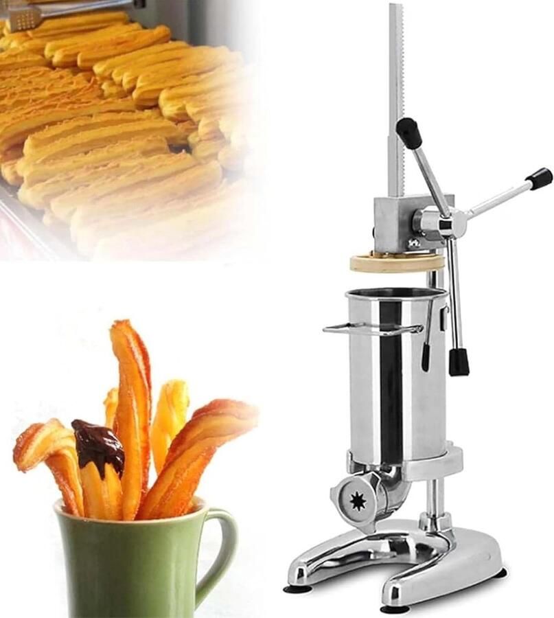 Churro Maker Donut Vormer Bakkerij Gebruik 5 Vormen Inbegrepen 3 Liter Capaciteit