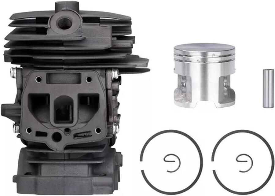 Cilinder Piston Kit Motor Onderdelen Tuinonderhoud Compleet Set 44mm Metaal