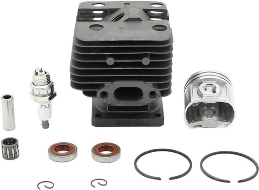 Cilinder Piston Kit Motor Onderdelen Tuinonderhoud Directe Vervanging 40 mm Diameter Metaal
