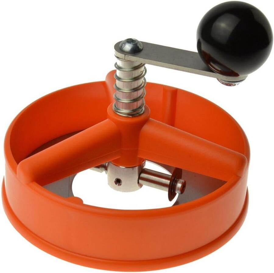 Cirkelsnijmachine Papier Snijder Badge Creatie Precisie Snijden 38 mm Oranje