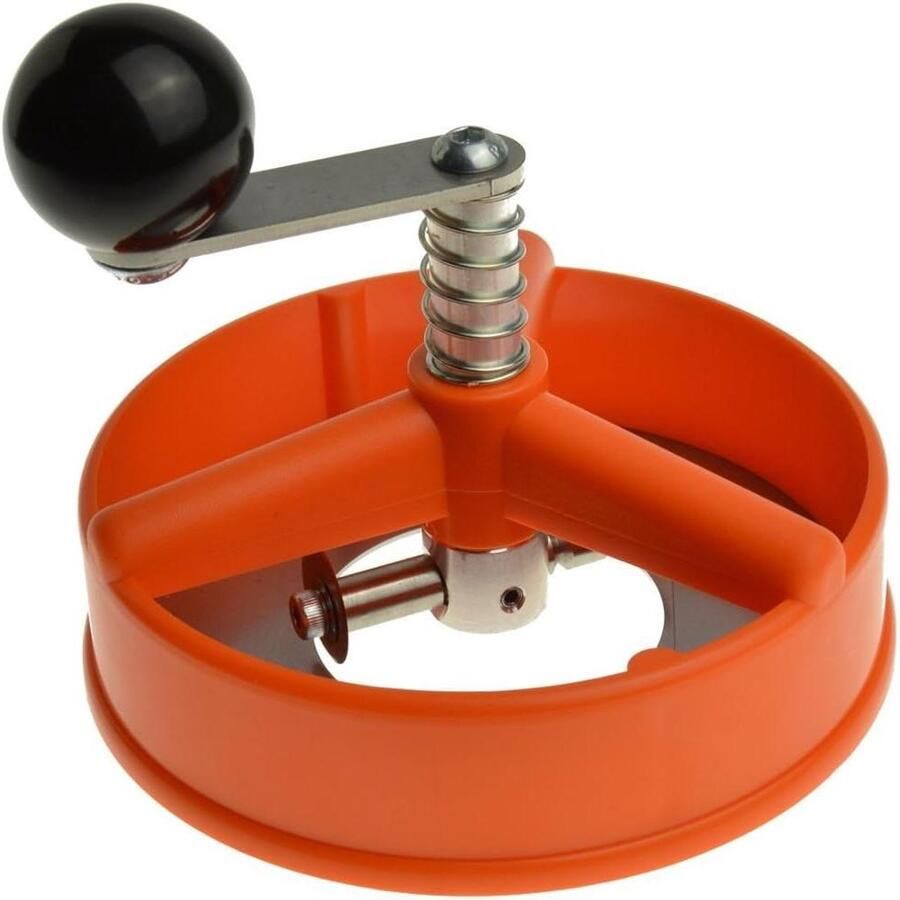 Cirkelsnijmachine Papier snijder Badge creatie Precisie snijden 38 mm Oranje