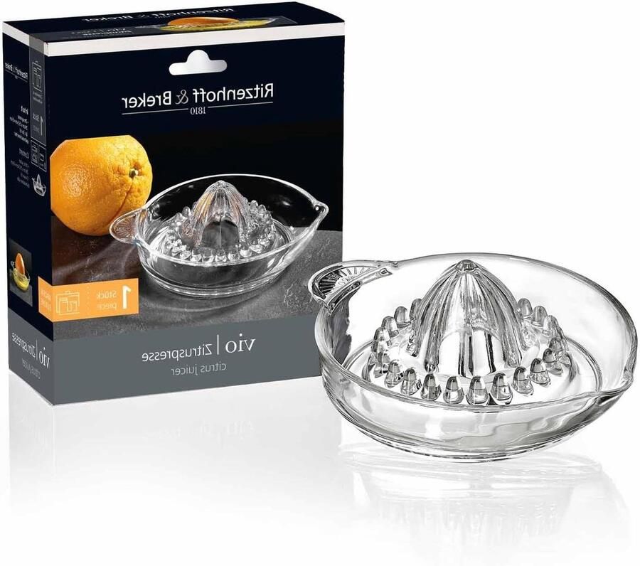 Citroenpers Glas Citruspers Sap Maken Met Schenktuit 140 ml Transparant