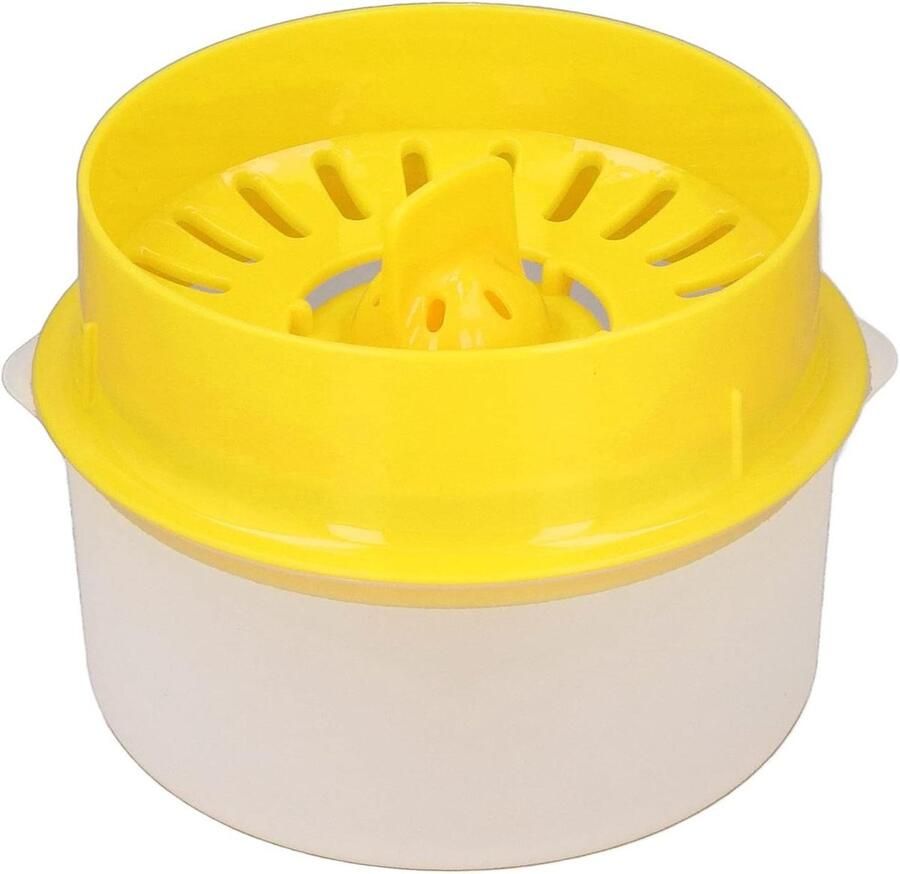 Citroenpers Sapmaker Eierscheider Fruit Sappen Maken Handmatige Bediening 13x13x11 cm Geel