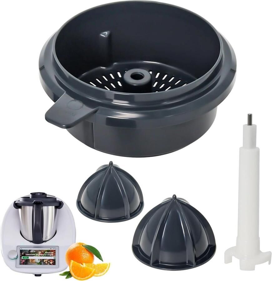 Citrus Juicer Accessoires Geschikt voor Alle Citrusvruchten Perfect voor TM6 en TM5 Mixers Verhoog je Sapervaring met Kwaliteitsmaterialen