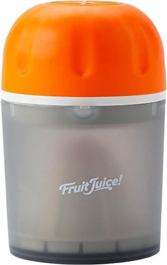 Citrus Pers Handige Sapmaker Verse Drankjes Maken Draagbaar Ontwerp 9.9 x 10.3 x 9.9 cm Oranje