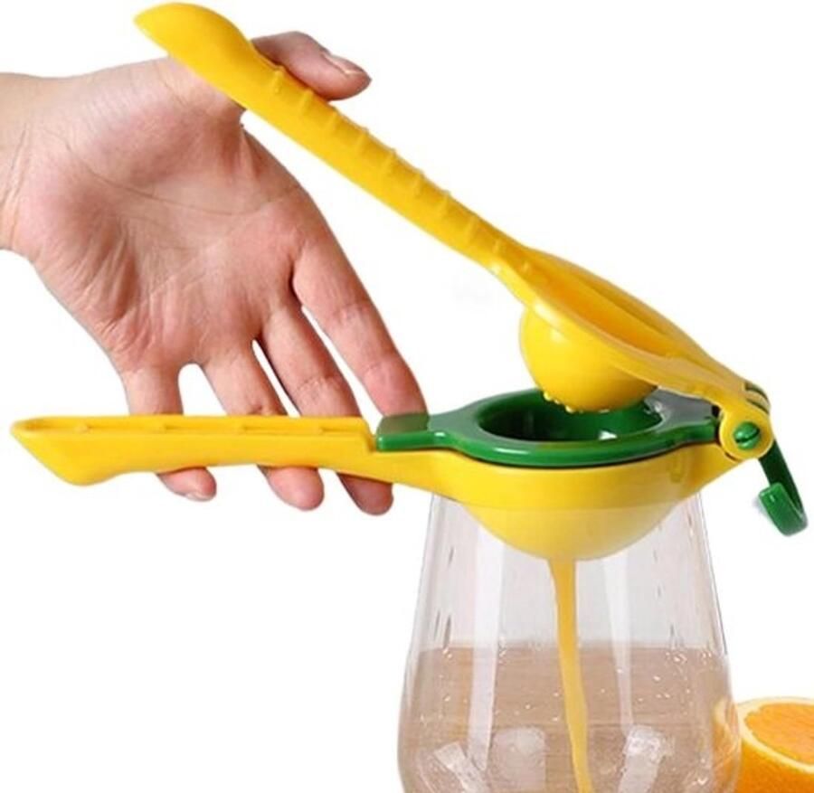 Citruspers Citroenknijper Sapmaker Verse Sappen Maken Ergonomisch Antislip Design 28D x 8.5W x 28H cm