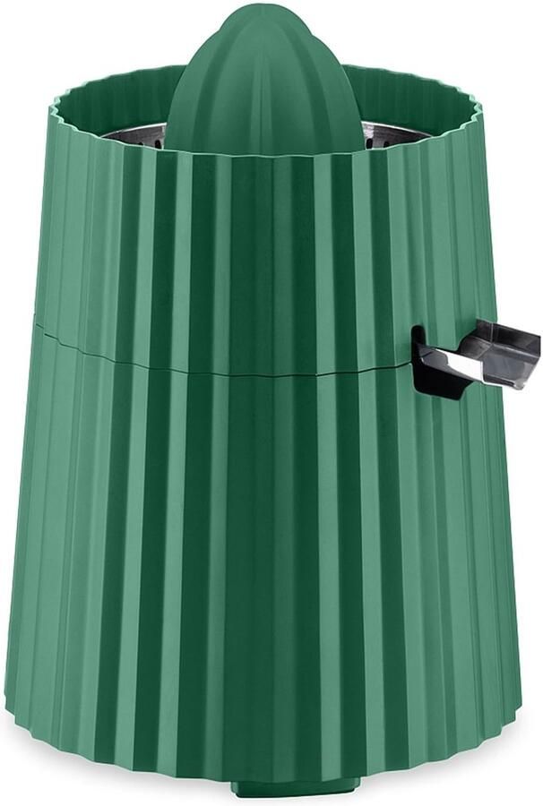 Citruspers Elektrisch 80W Kunststof Sapcentrifuge Met RVS Zeef Fruitpers Groen 1 kg