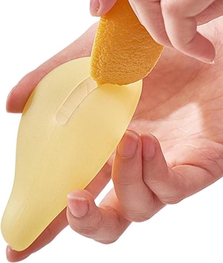 Citruspers Fruitpers Sap Maken Siliconen Materiaal 55 x 98 cm Geel