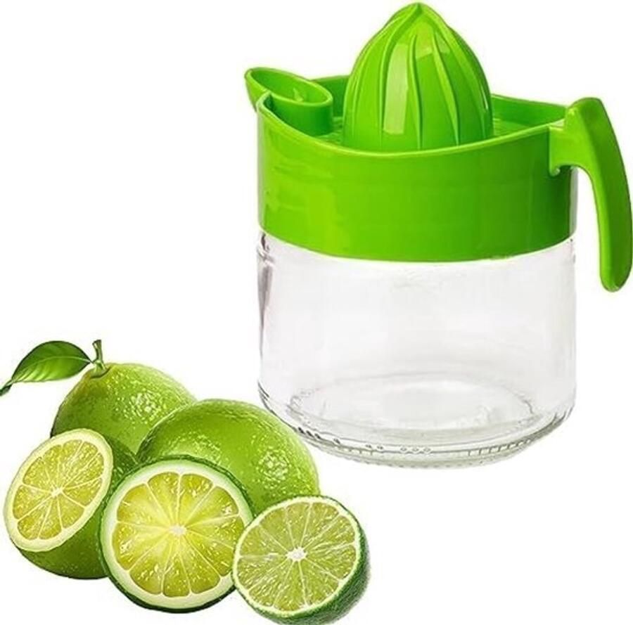 Citruspers Glas Handige Sapmaker Verse Sap Creëren BPA-vrij Materiaal 300ml Inhoud Groen