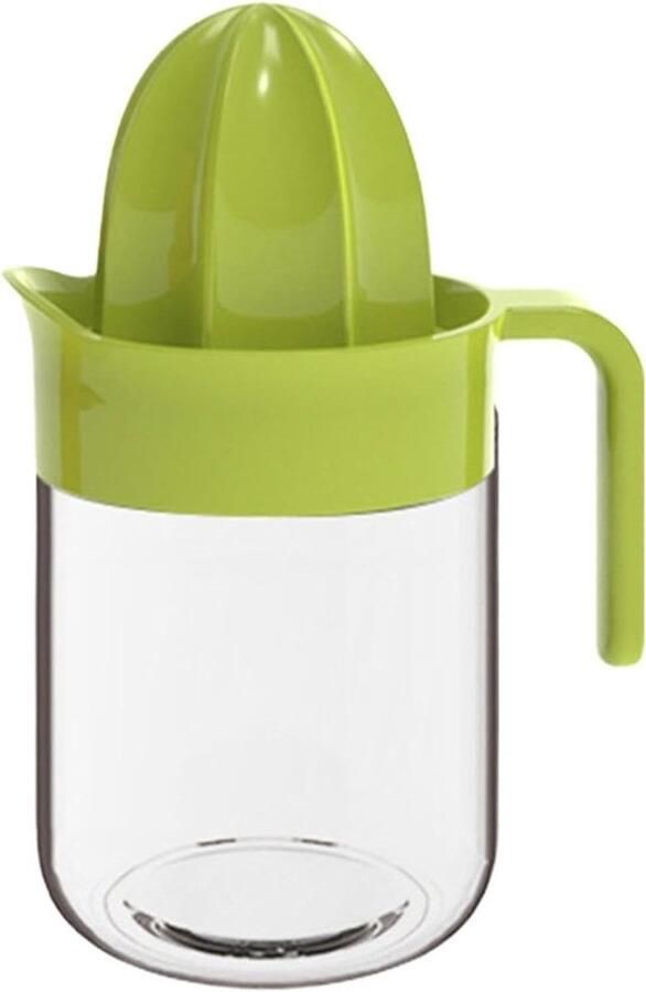 Citruspers Handmatig Fruit Squeezer Verse Sapjes Maken Multifunctioneel Ontwerp 19.5 x 10.7 x 19.5 cm Groen
