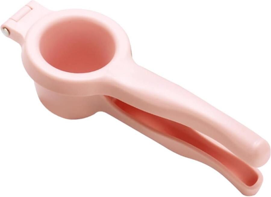 Citruspers Handpers Keuken Sapmaker Vers Sap Maken Ergonomisch Handvat 22x6x6cm roze