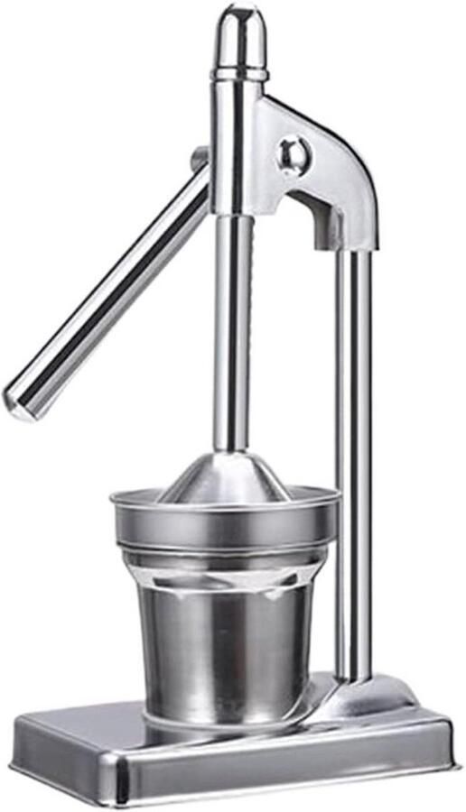 Citruspers Keuken Handige Squeezer Verse Sap Maken Efficiënte Pulp Scheiding 15.9 x 19.4 cm Zilver