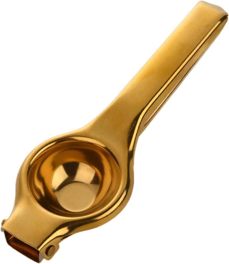 Citruspers Limoengereedschap Sapcentrifuge Sap Extraheren Roestvrij Staal 20.5 cm Goud