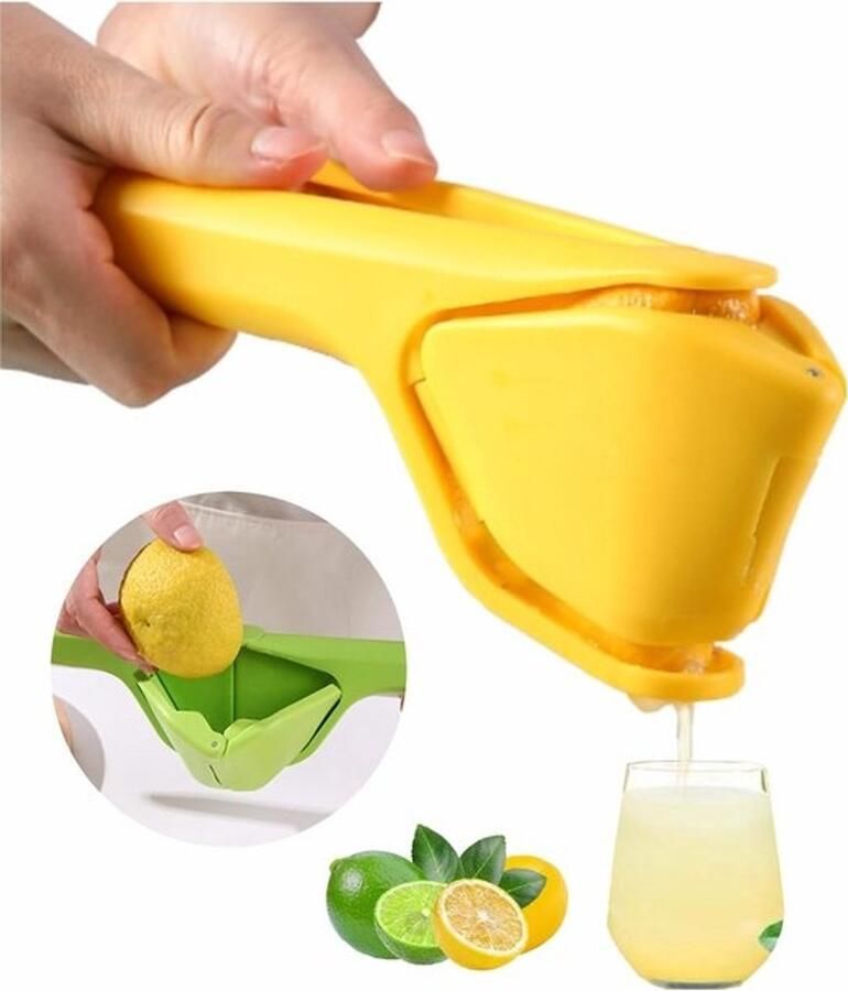 Citruspers met hefboommechanisme voor optimale grip en uitbeensprestatie vouwbaar design voor ruimtebesparende opslag