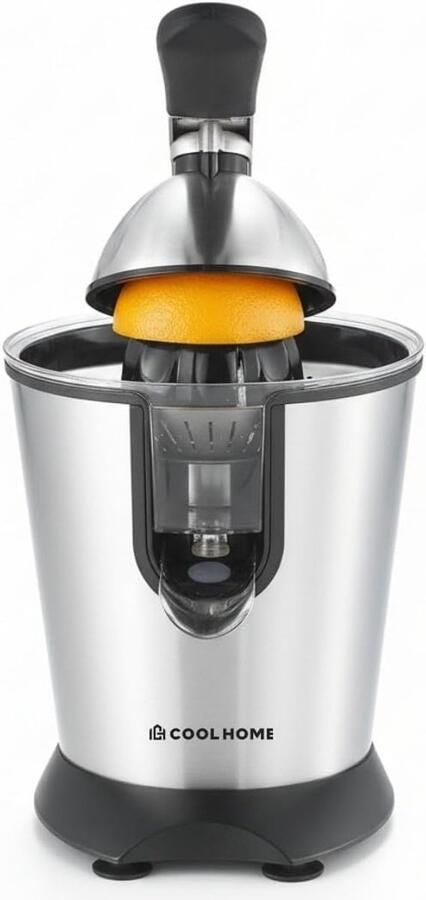 Citruspers met hendel Elektrische sapmaker Vers sap maken Handige druppelstop 18 x 18 x 28 cm