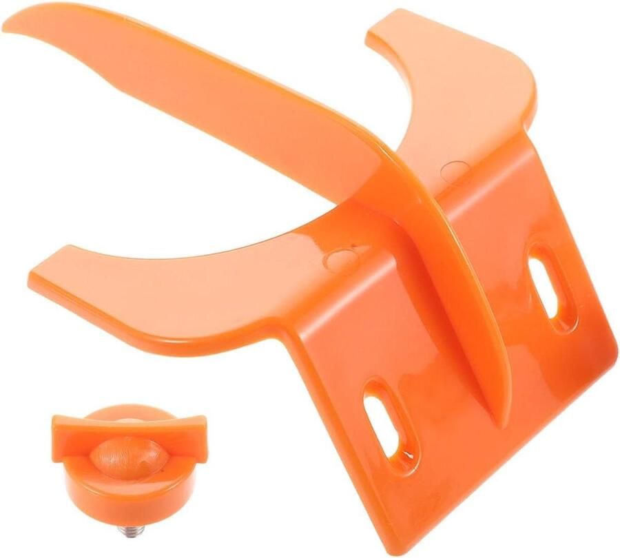 Citruspers Onderdelen Sapmachine Schroef Sap Maken Versterkte Stabiliteit 14.5 x 10 x 5.7 cm Oranje