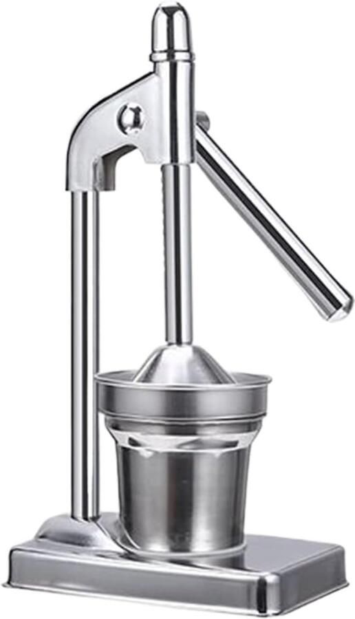 Citruspers Roestvrij Staal Handpers Sapcentrifuge Vers Sap Maken Ergonomische Grip 38 x 14 x 38 cm
