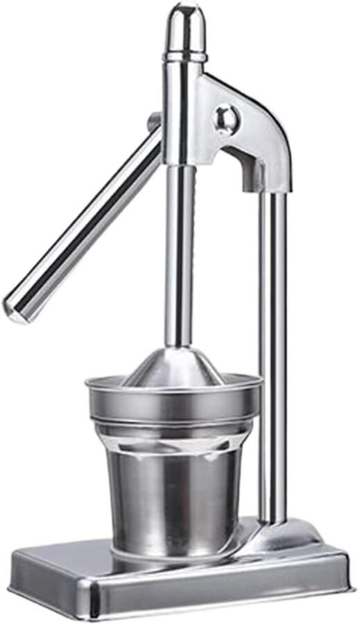 Citruspers RVS Handpers Fruit Sap Extraheren Pulp en Pit Scheiding 159D x 194B x 159H cm