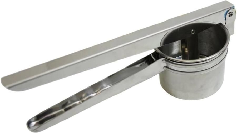 Roestvrijstalen Citruspers Handpers Sapmaker Sappen Maken Efficiënt Hefboom Systeem 27.5 cm Zilver