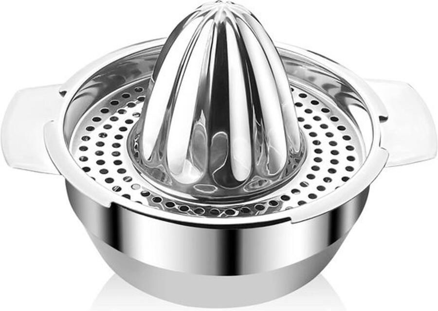 Citruspers Sapmaker Verse sappen Roestvrij staal 300ml capaciteit Zilver